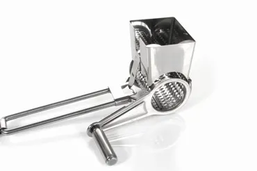 Käsereibemühle Explore silber Edelstahl 200x85x100mm