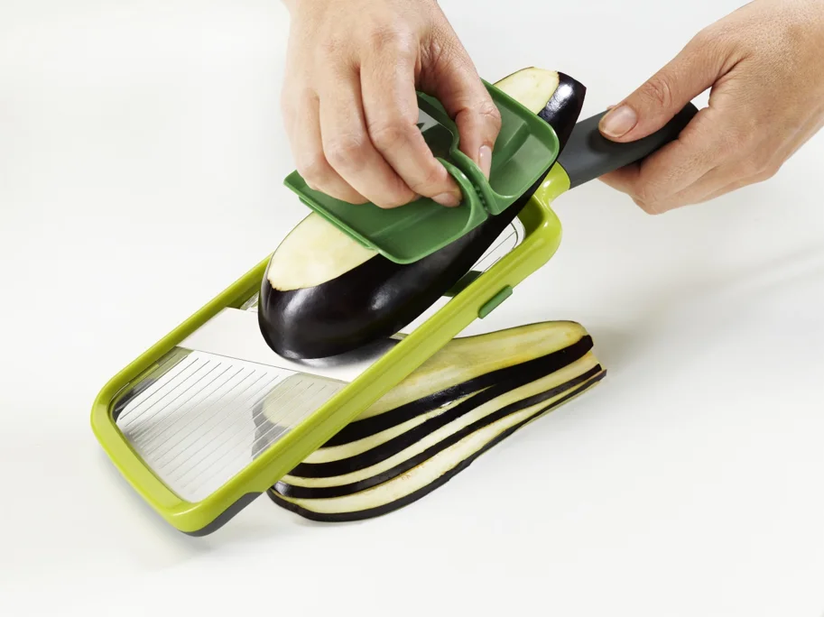 Multi-Grip Mandoline mit Griff Grün