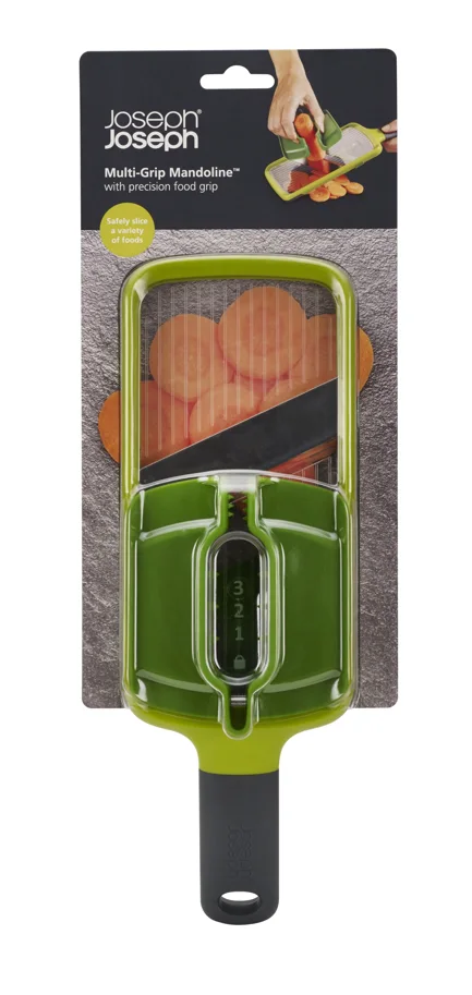 Multi-Grip Mandoline mit Griff Grün