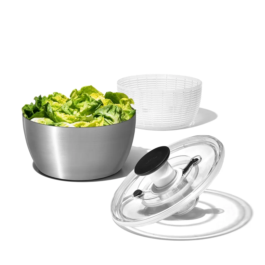 GG Steel Salatschleuder konisch Inox 5.9L 26.6x16.5cm