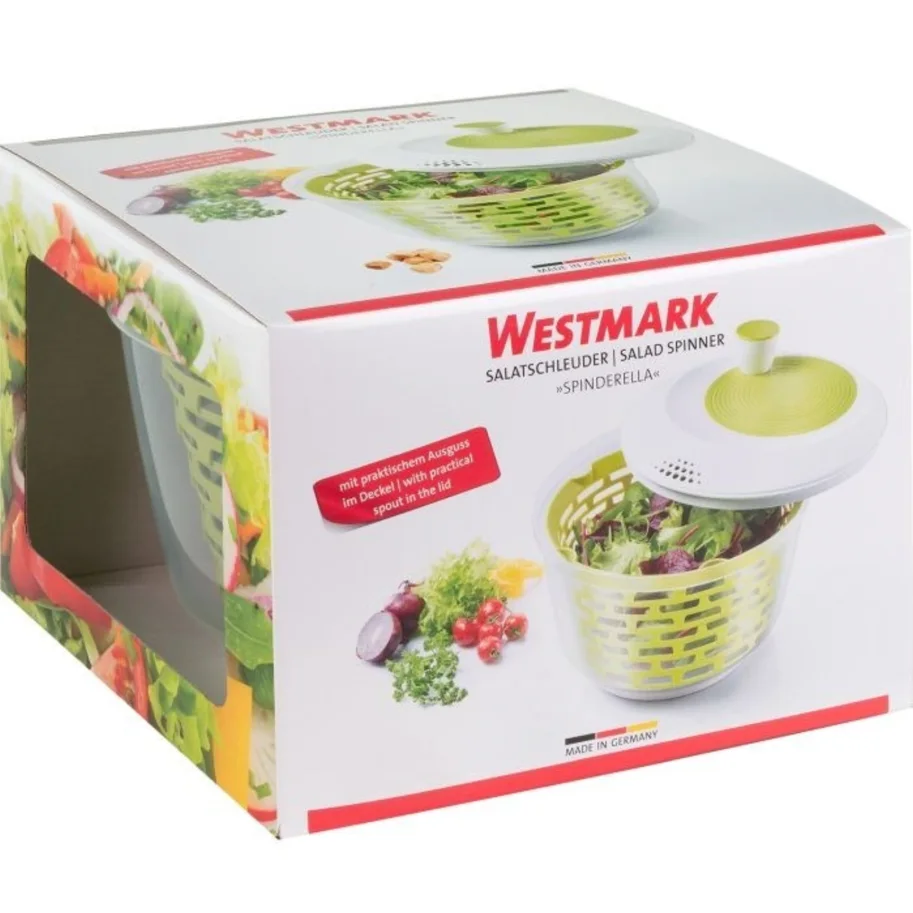 Salatschleuder Spinderella, 4,4 l, apfelg., im Verkaufsk ,sb