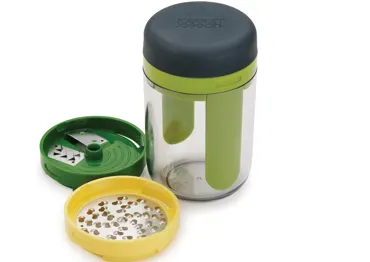 Spiro Spiralizer mit 3 Klingen und Behälter, Ø7.8, H:16cm