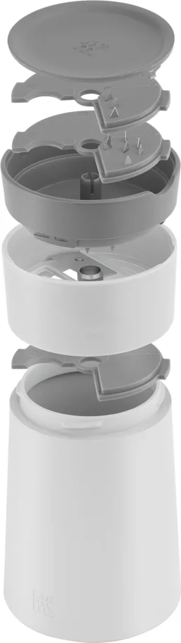 Z-Cut Spiralschneider 4-in-1, grau, 8.2x15.4cm
