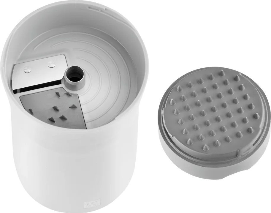 Z-Cut Spiralschneider 4-in-1, grau, 8.2x15.4cm