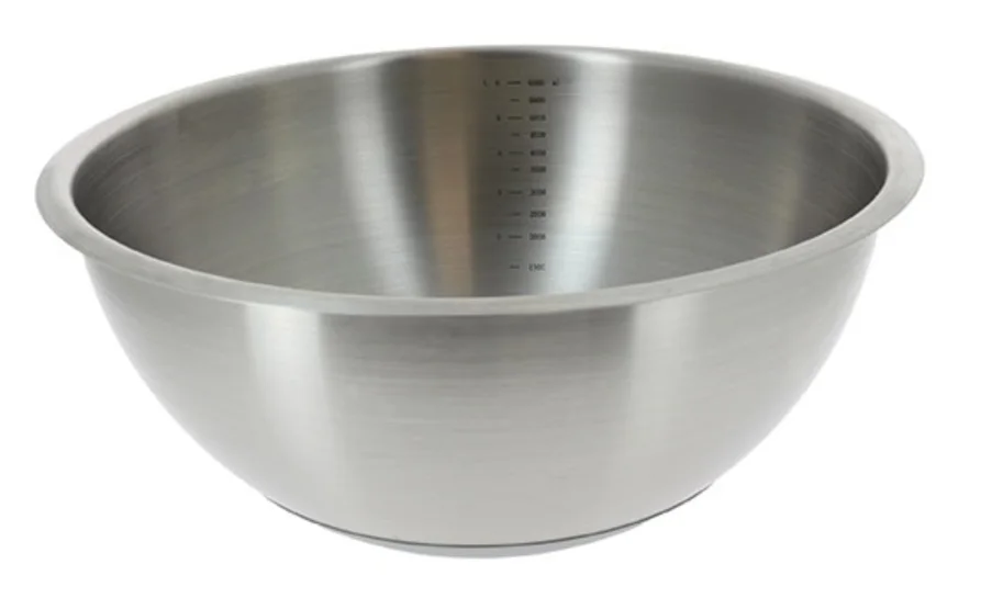 Schlagschüssel rund D:30cm Boden silikonbeschichtet