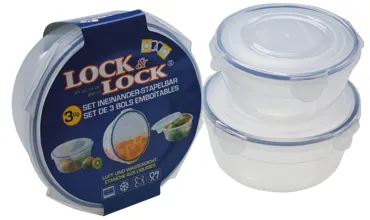 3er Set Salatschüsseln