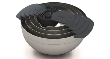 Nest Steel 9 Collection Schüssel- Messlöffelset 9tlg.