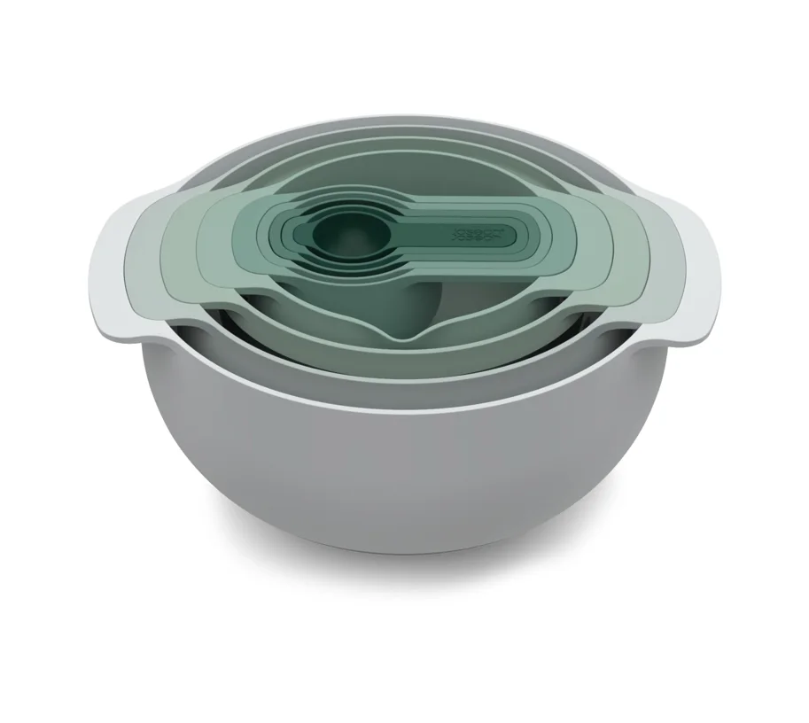 Nest Plus 9 Sage Schüssel- Messlöffelset 9tlg., assort.