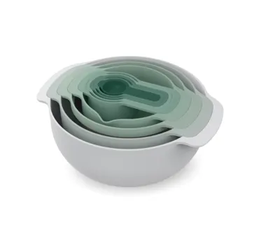 Nest Plus 9 Sage Schüssel- Messlöffelset 9tlg., assort.