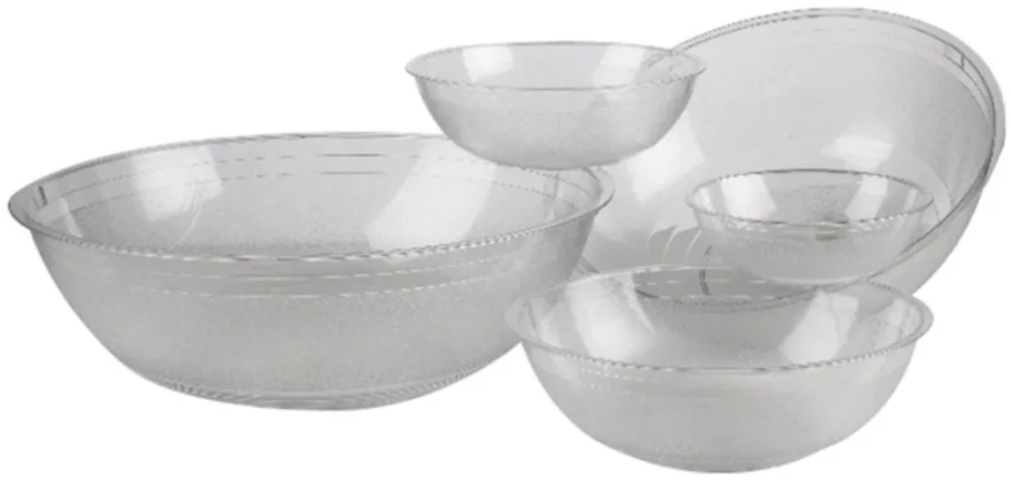 Salatschüssel D25cm transparent 2.6l