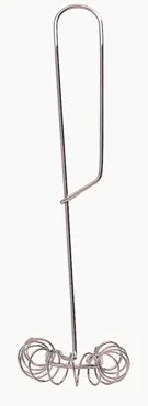 Schwingbesen 23cm Edelstahl mit Anhängeretikette