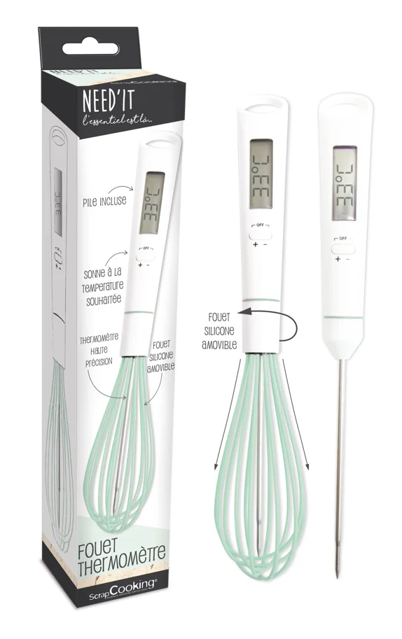 Thermometer-Schneebesen