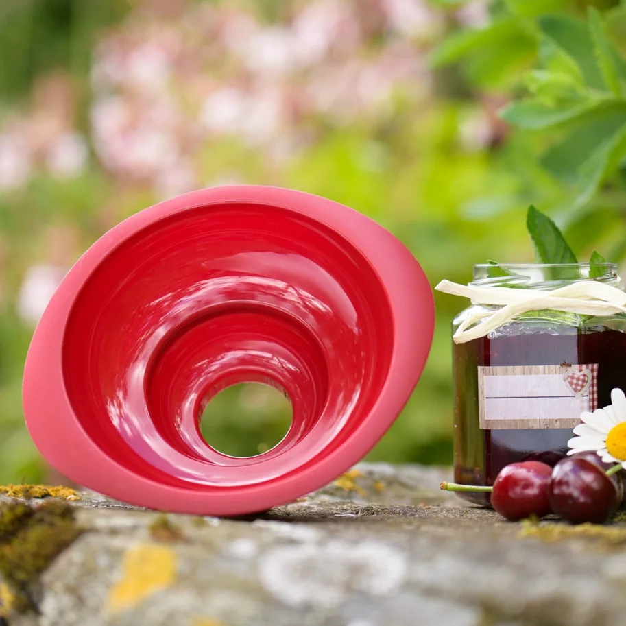2-tlg. Set Einmachtrichter Twix, 17x15x4 u. 11x10x4cm