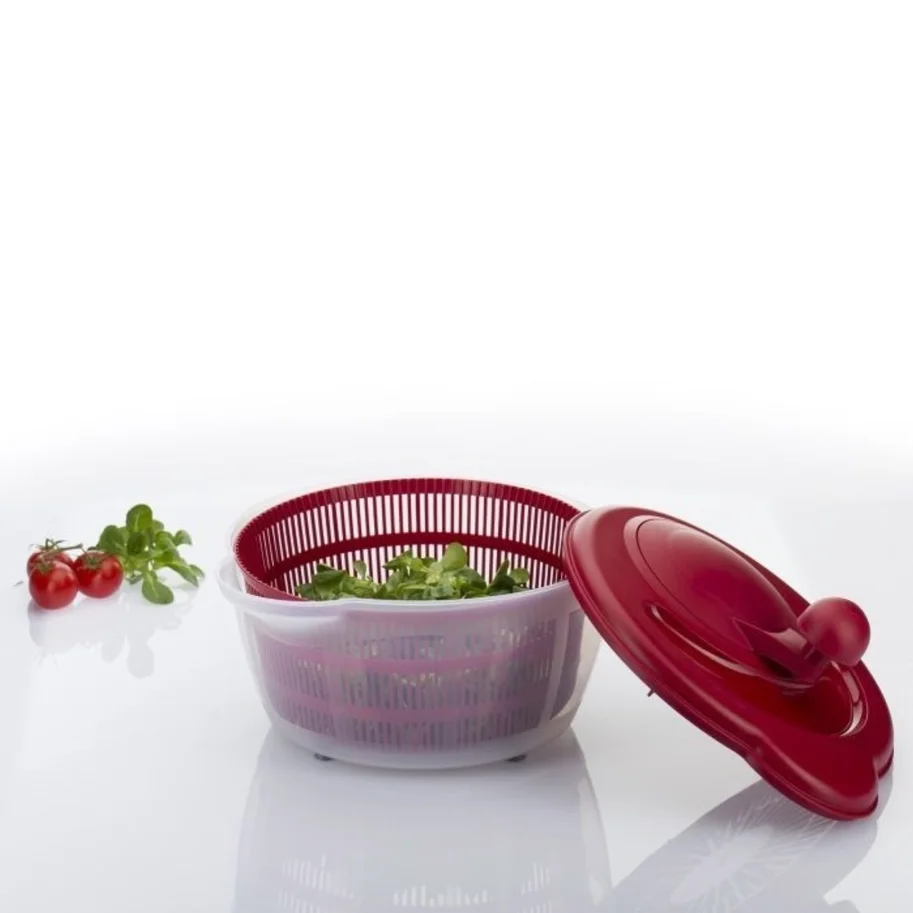 Salatschleuder Fortuna, rot, 30x26x20cm, 5 lt