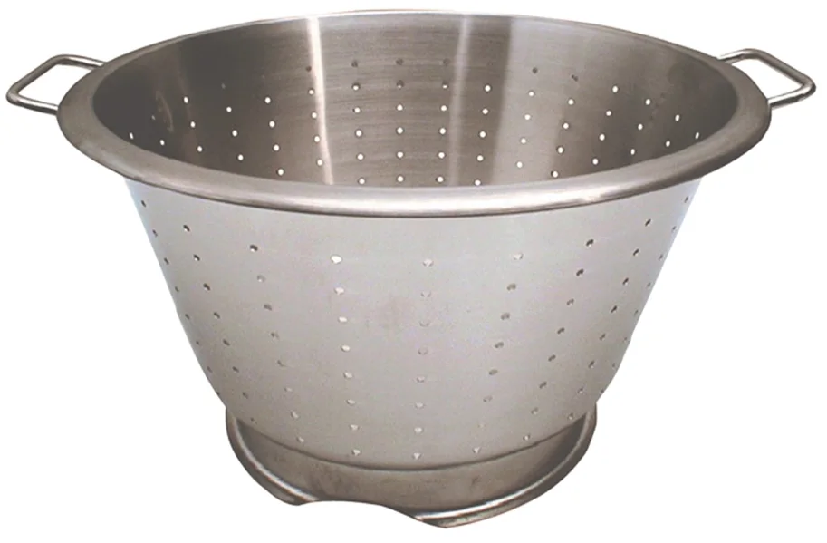 Abtropfsieb konisch mit Fuss D:40cm