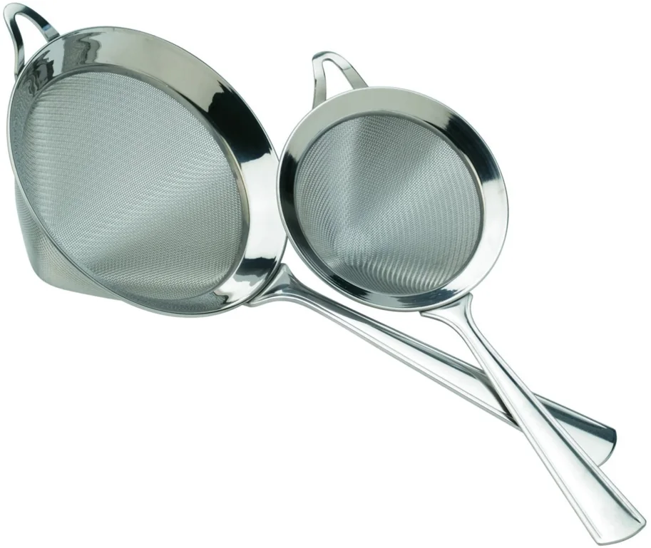 Spitzsieb mit Stiel 18cm