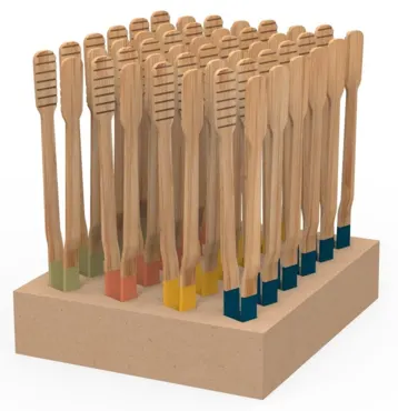 24 Stk. Display Bambuszangen, 24cm