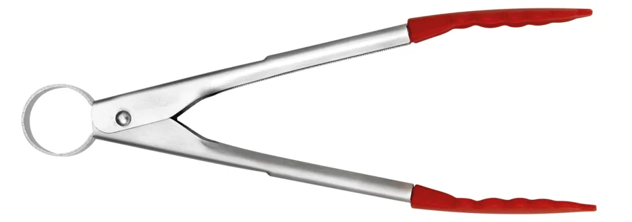 Mini Universalzange Silikon, rot, 17.8x2.4x3 cm
