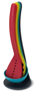 Nest multicolor Kochutensilien 5tlg., magnetisch, 33x11cm