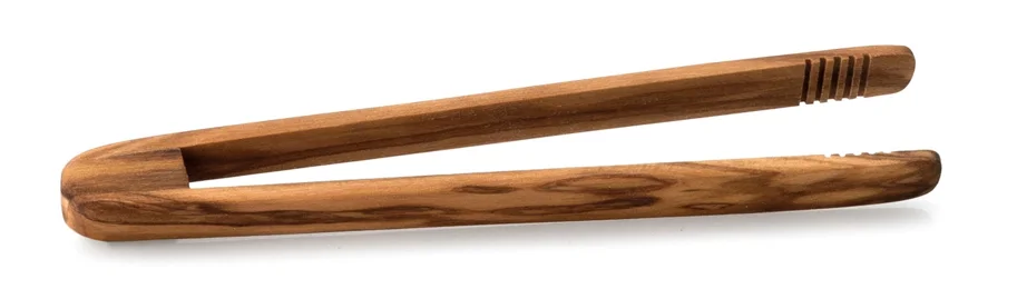 Olivenholz Gourmetzange 15cm