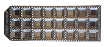 Ravioli-Form für 24 Stück, 34x34mm