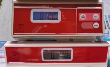 Anzeigefolien Set 2tlg rot vorne und hinten