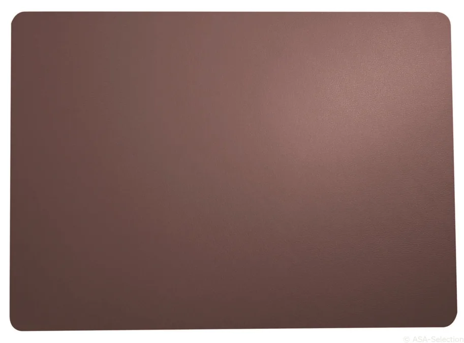 PVC Lederoptik Tischset 33x46cm fine plum