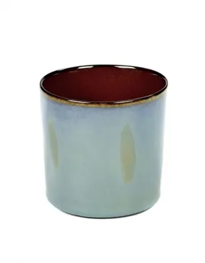 Terres De Reves Becher M D7.5cm H7.5cm smoky blue/rust