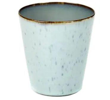 Terres De Reves Becher M konisch D8.5cm H9.5cm l.blue/s.blue