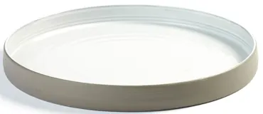 Dusk Teller tief D20.3cm H2.5cm taupe