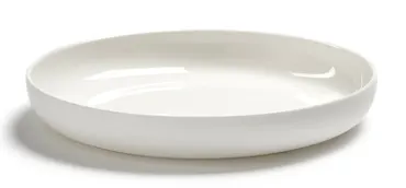 Base Teller tief D20cm H3cm matt weiss