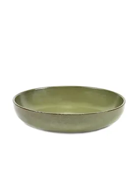 Surface Teller tief M D19cm H4cm camo green