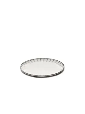 Inku Teller flach S D18cm H1.7cm weiss