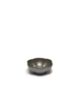 Inku Schale geriffelt M D11cm H4cm grün