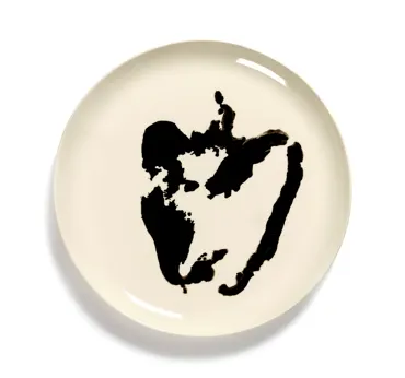 Ottolenghi Feast Teller 26.5x26.5x2cm White Pepper Black