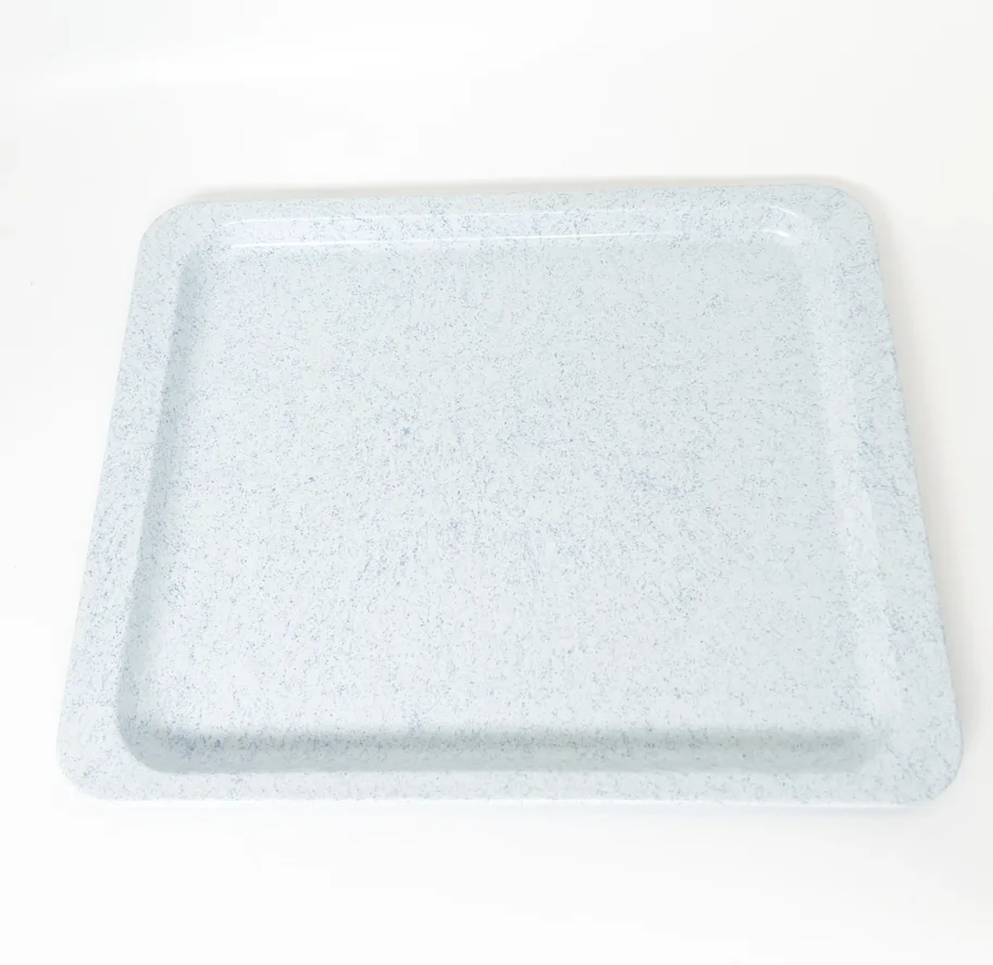 Tablett GP 1070 32.5x26.5cm Blau Gesprenke