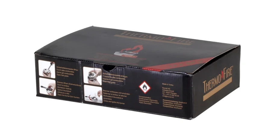 Sicherheits - Brennpaste Thermo Fire, 12 x 80 g