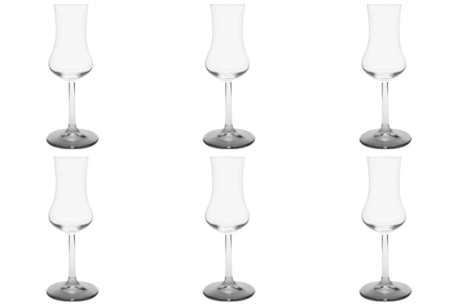 6er Set Taro Grappa Kelch 8cl, 2/4 cl /-/ 16.8cm, Aligro