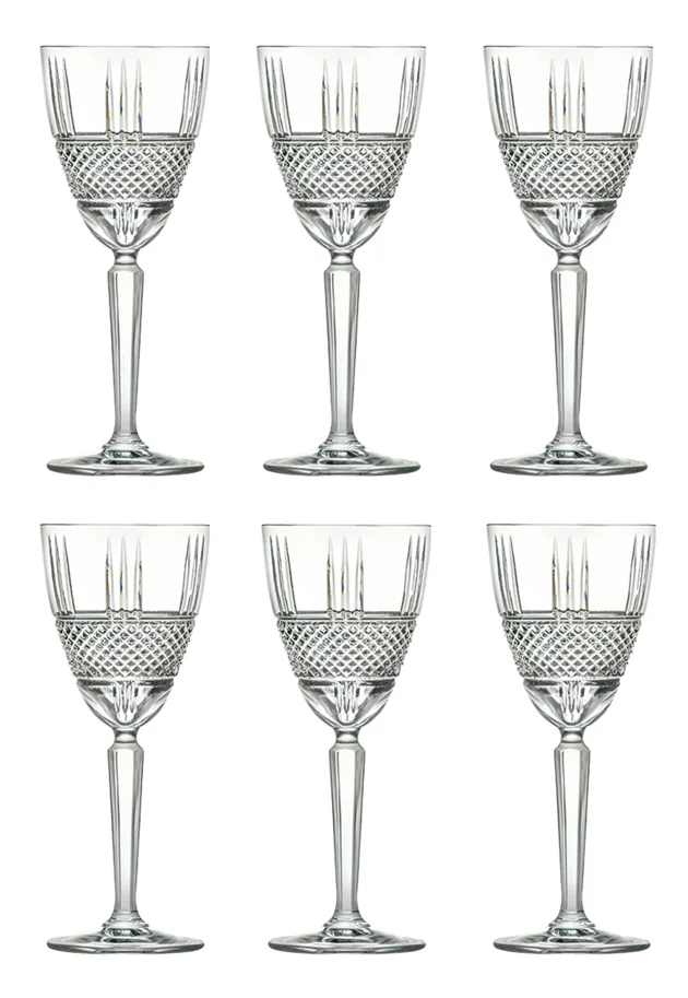 6er Set Brillante Weinglas Ø8.6 H20.5 cm, 29cl