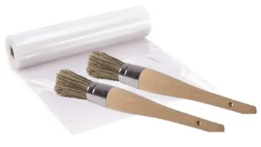 2er Set Aschenbecherpinsel geschrumpft, 22x3 cm Aligro