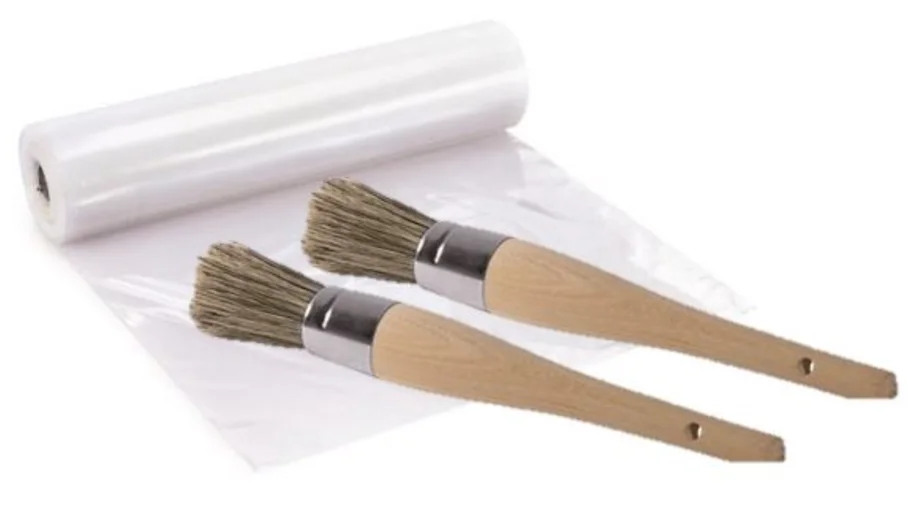 2er Set Aschenbecherpinsel geschrumpft, 22x3 cm Aligro