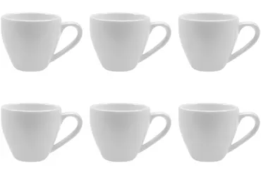 6er Set Italia Mokka Obertasse 0.01lt Aligro