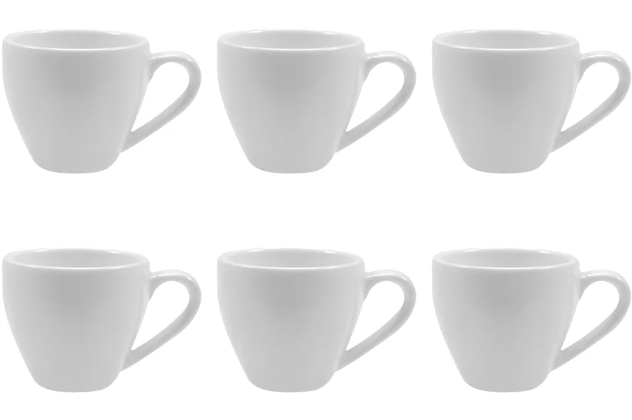 6er Pack Italia Kaffee Obertasse 0.02lt Aligro