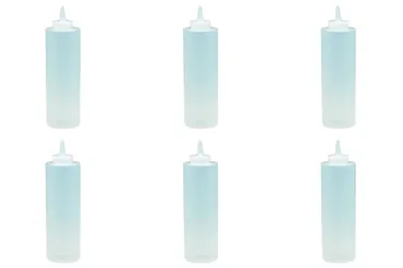 6er Set Saucen Dispenser transparent 0.236lt Aligro