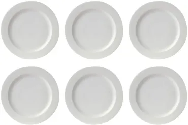 6er Set Uni 09 Teller flach 21cm Top CC