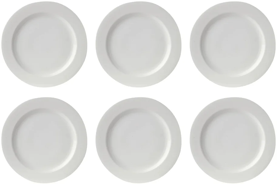 6er Set Uni 09 Teller flach 16cm Top CC