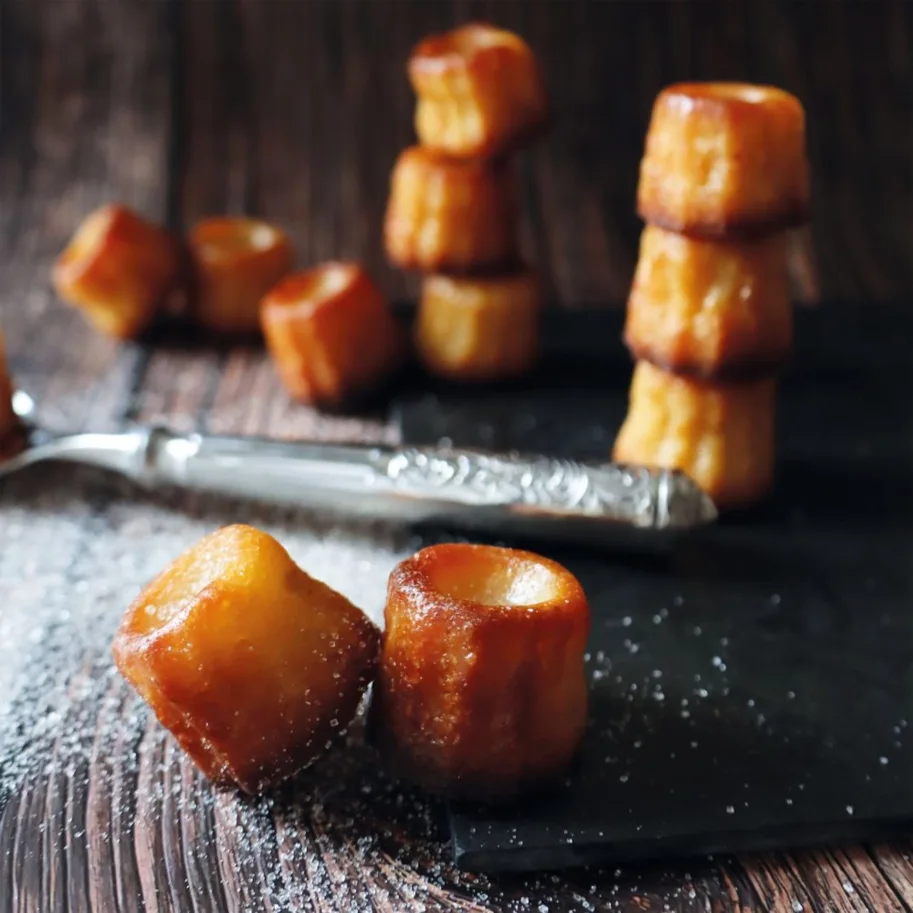 18er Silikonbackform Mini Cannelés
