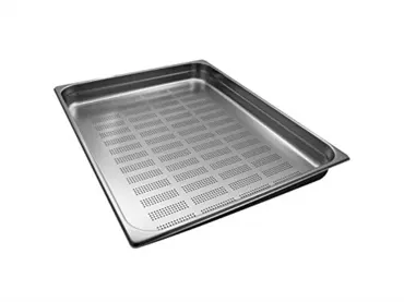 GN Behälter 2/1 Edelstahl H6.5cm gelocht