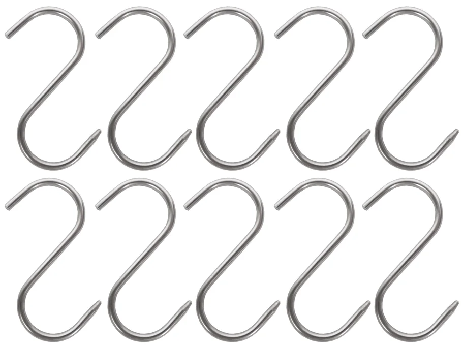 10er Set Fleischhaken 14cm