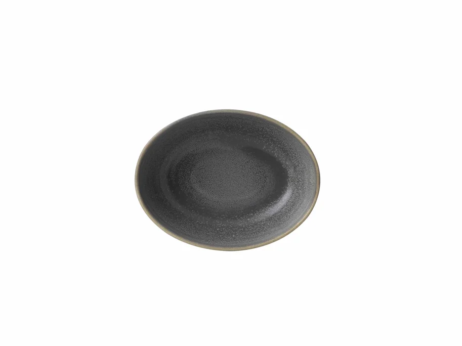 Evo Granite Teller Tief oval 21.6x16.4cm